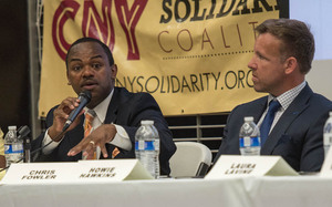 Last month Alfonso Davis attended a public forum along with the other mayoral candidates to discuss issues relevant to Syracuse. Now, he has been ruled ineligible to run for mayor.