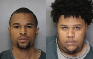 Cameron Isaac, left, and Ninimbe Mitchell, right, were convicted of first-degree murder and first-degree robbery, respectively, in connection to the death of SU student Xiaopeng 