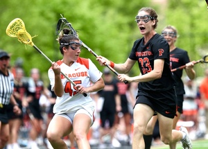 The Orange went 24-of-24 on clears and allowed just two free-position goals in the win over Princeton.
